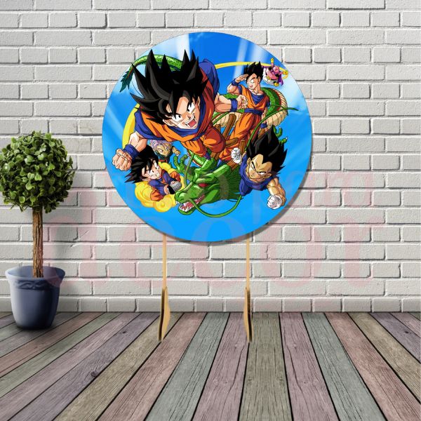 Painel Sublimado 1,50cm Dragon Ball - Tudo Para Decor